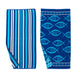 Navy/Royal Blue Fish & Stripe