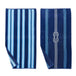 Navy/Royal Blue Knot & Stripe