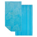 Turquoise/Teal Palm Leaf & Stripe