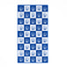 Blue / White Checkered Seashell