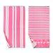 Pink/White Flamingo & Stripe