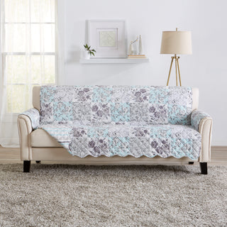 Reversible Floral Patchwork Furniture Protector - Maribel Collection