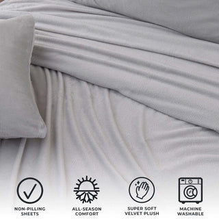 Velvet Plush Warm and Cozy Sheet Set