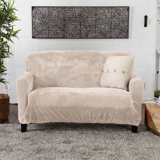 Velvet Form Fit Stretch Slipcovers - Gale Collection