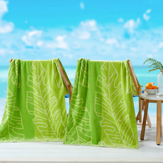 2 Pack 100% Cotton Printed Beach Towel