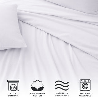 Premium Turkish Cotton Heavyweight Flannel Sheet Set
