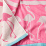 Pink Flamingo & Stripe