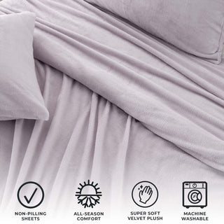 Velvet Plush Warm and Cozy Sheet Set