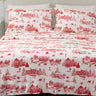 Snowtown Toile - Red