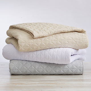 3-Piece Textured Quilt Set - Emeline Collection