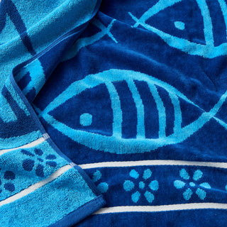 Cotton Velour Beach Towel - Maui Collection