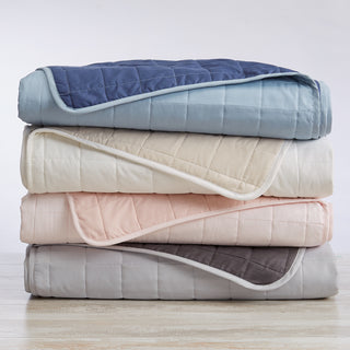 3 Piece Reversible Quilt Set - Mylo Collection