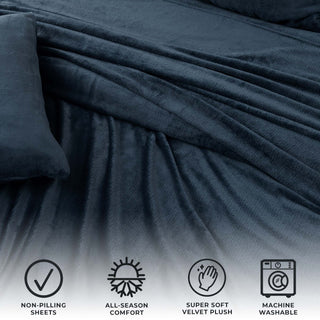 Velvet Plush Warm and Cozy Sheet Set