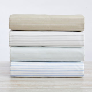 Microfiber Stripe Sheet Set - Adeline Collection