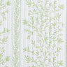 Linear Floral Green