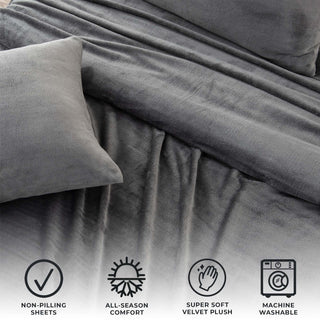 Velvet Plush Warm and Cozy Sheet Set