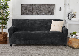 Velvet Form Fit Stretch Slipcovers - Gale Collection