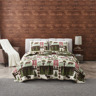 Wilder Collection 3 Piece Lodge Quilt Set