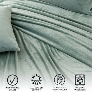 Velvet Plush Warm and Cozy Sheet Set