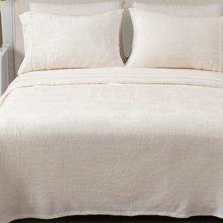 4-Piece Solid Plush Sheet - Velvet Luxe Collection