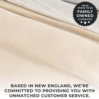 Cozy Plush Velvet & Sherpa Reversible Throw Blanket