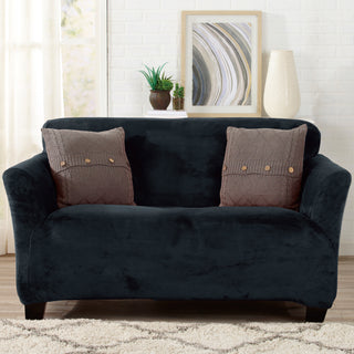 Velvet Form Fit Stretch Slipcovers - Gale Collection