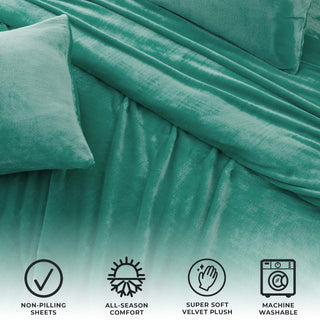 Velvet Plush Warm and Cozy Sheet Set