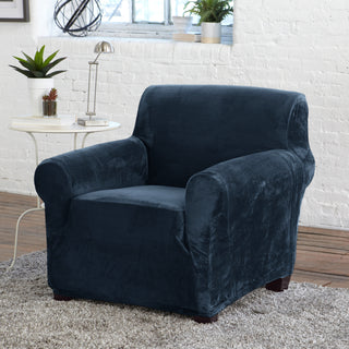 Velvet Form Fit Stretch Slipcovers - Gale Collection