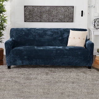 Velvet Form Fit Stretch Slipcovers - Gale Collection