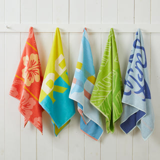 2 Pack Vibrant Beach Towels - Boca Collection