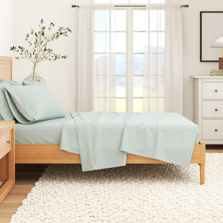 Premium Turkish Cotton Flannel Sheet Set
