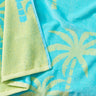 Palm Tree Blue / Yellow