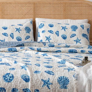 3-Piece Coastal Quilt Set Bali Collection