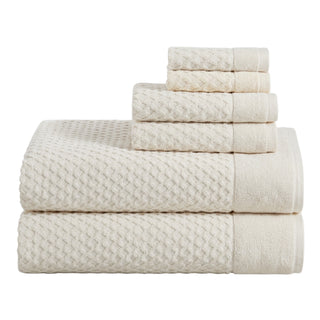 Ultra-Soft 100% Cotton Diamond Waffle Bath Towels