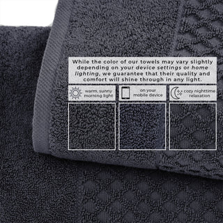 Ultra-Soft 100% Cotton Diamond Waffle Bath Towels