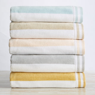 Premium 100% Cotton Cabana Stripe Beach Towels