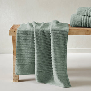 Premium Cotton Ribbed Towel Set