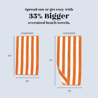 Premium 100% Cotton Velour Beach Towels