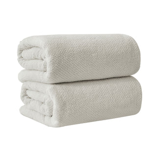 100% Cotton Absorbent & Quick-Dry Looped Bath Towels
