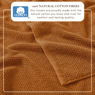 100% Cotton Absorbent & Quick-Dry Looped Bath Towels