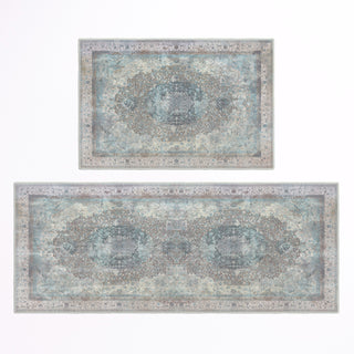Boho Vintage Ultra-Soft Washable Indoor Accent Rug