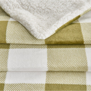 Cozy Plush Velvet & Sherpa Reversible Throw Blanket