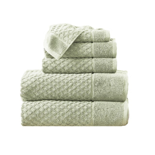 Ultra-Soft 100% Cotton Diamond Waffle Bath Towels