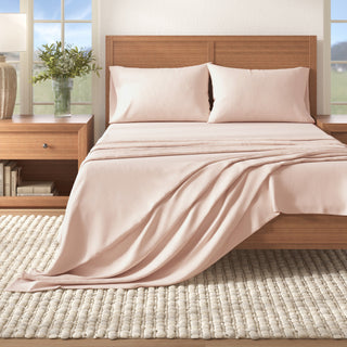 Premium Turkish Cotton Flannel Sheet Set