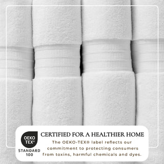100% Cotton Plush Bath Towel Set
