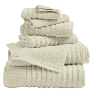 Premium Cotton Ribbed Towel Set