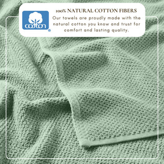 100% Cotton Absorbent & Quick-Dry Looped Bath Towels