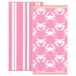 Pink/White Crabs / Stripe