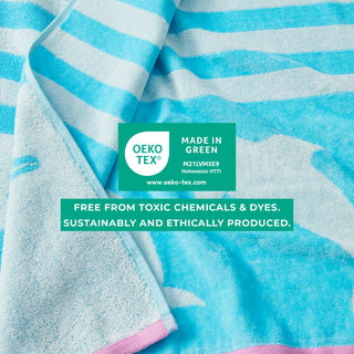 2 Pack 100% Cotton Printed Beach Towel