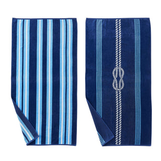 2 Pack 100% Cotton Printed Beach Towel
